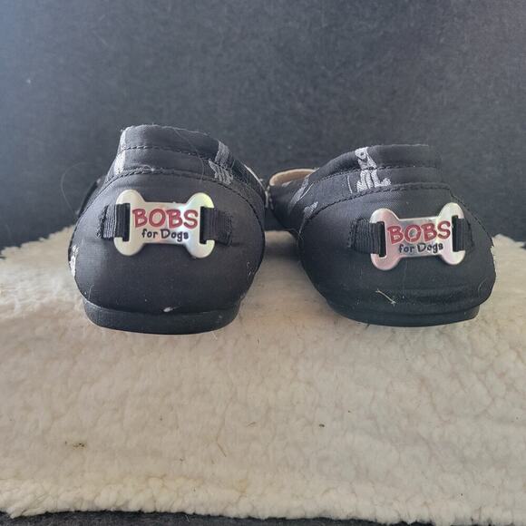 Skechers BOBS For Dogs Flat Slip-Ons Womens 7.5 Memory Foam Shoes Loafers - Picture 2 of 8